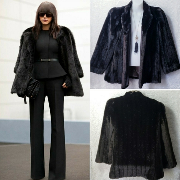 Vintage Jackets & Blazers - Intrigue De Ball Faux Fur Coat